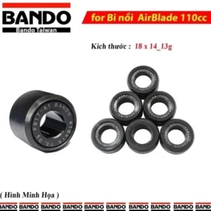 Bi Nồi Bando Air Blade 110 Chính Hãng - Chống Rung Đầu, Tăng Tốc Mượt